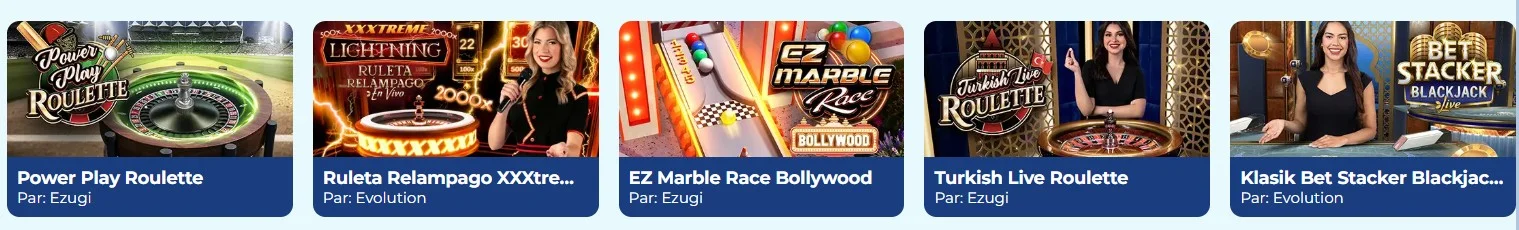 Spindynasty Live Casino